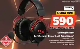 Power Gamingheadset HX4P5L1AMABB erbjuda