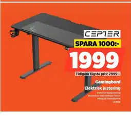 Power CEPTER Gamingbord CERISE erbjuda