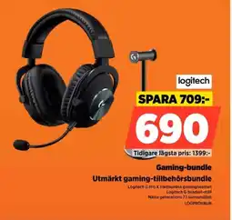 Power Logitech Gaming-bundle LOGPROXBUN erbjuda