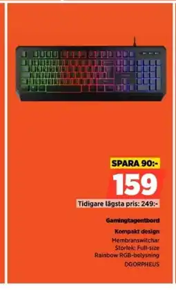 Power Gamingtagentbord DGORPHEUS erbjuda