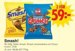 Matöppet Smash!, SEK 59 erbjuda