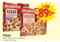 Matöppet Pizza, SEK 89 erbjuda
