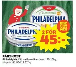 Coop FÄRSKOST, SEK 45 erbjuda