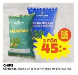 Coop CHIPS, SEK 45 erbjuda