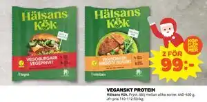 Coop VEGANSKT PROTEIN, SEK 99 erbjuda