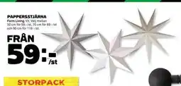 Coop PAPPERSSTJÄRNA erbjuda