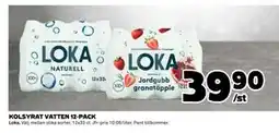 Coop KOLSYRAT VATTEN 12-PACK, SEK 39.9 erbjuda