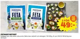 Coop FETAOST/GETOST, SEK 49 erbjuda