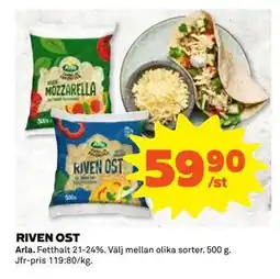 Coop RIVEN OST, SEK 59.9 erbjuda