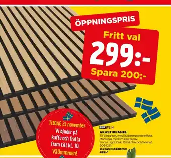 Fibrote h akustikpanel