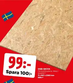 Jem&Fix Osb-skiva erbjuda