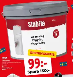 Jem&Fix Stabile väggfärg erbjuda