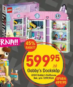 EKO LEGO Gabby's dockskåp erbjuda