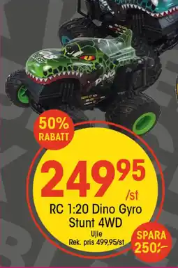 EKO Rc 1:20 dino gyro stunt 4wd erbjuda