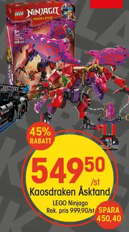 EKO LEGO Kaosdraken åsktand erbjuda