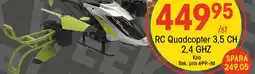 EKO Rc quadcopter 3,5 ch 2,4 ghz erbjuda