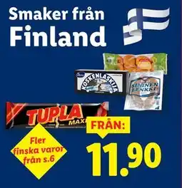 Lidl Smaker från Finland erbjuda