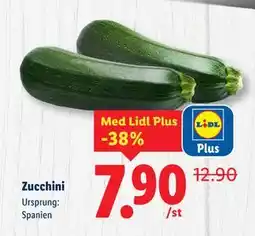 Lidl Zucchini, Pris i appen erbjuda