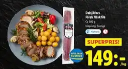 Lidl Dalsjöfors Färsk fläskfilé, SEK 149 erbjuda