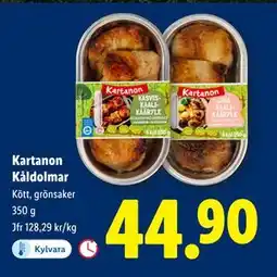 Lidl Kartanon Kåldolmar, SEK 44.9 erbjuda