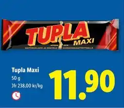 Lidl Tupla Maxi, SEK 11.9 erbjuda
