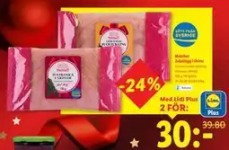 Lidl Matriket Julpålägg i skivor, Pris i appen erbjuda