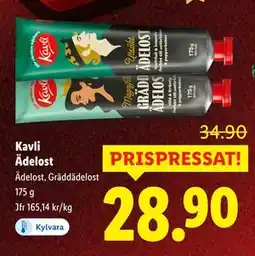 Lidl Kavli Ädelost, SEK 28.9 erbjuda