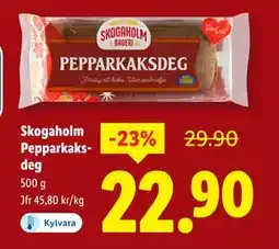 Lidl Skogaholm Pepparkaksdeg, SEK 22.9 erbjuda