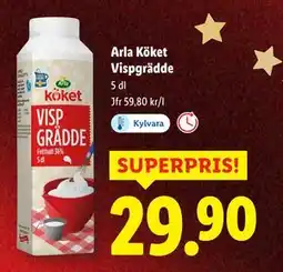 Lidl Arla Köket Vispgrädde, SEK 29.9 erbjuda