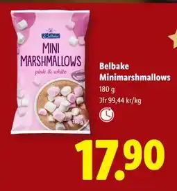 Lidl Belbake Minimarshmallows, SEK 17.9 erbjuda