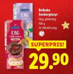Lidl Belbake Sockerglasyr, SEK 29.9 erbjuda
