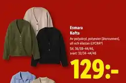 Lidl Esmara Kofta, SEK 129 erbjuda