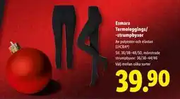 Lidl Esmara Termoleggings/ -strumpbyxor, SEK 39.9 erbjuda