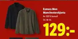 Lidl Esmara Men Manchesterskjorta, SEK 129 erbjuda