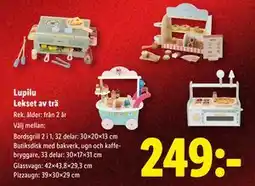 Lidl Lupilu Lekset av trä, SEK 249 erbjuda