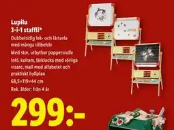 Lidl Lupilu 3-i-1 staffli, SEK 299 erbjuda