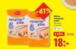 Lidl Milbona Matlagningsgrädde, SEK 18 erbjuda