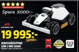 Bauhaus ROBOTGRÄSKLIPPARE LUBA 2 AWD 3000X, SEK 19995 erbjuda