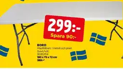 Jem&Fix Bord erbjuda