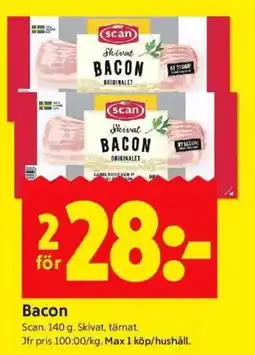 ICA Kvantum Bacon erbjuda