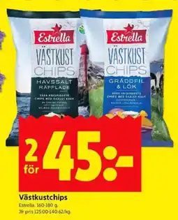 ICA Kvantum Västkustchips erbjuda