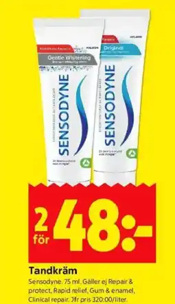 ICA Kvantum Tandkräm erbjuda