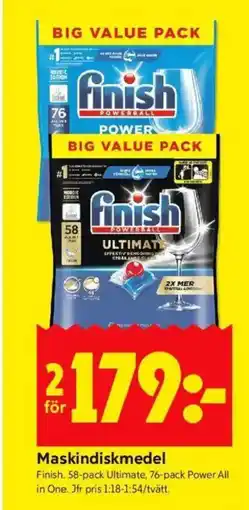 ICA Kvantum Maskindiskmedel erbjuda