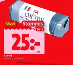 ICA Kvantum Chévre erbjuda