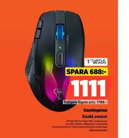 Power TURTLE BEACH Gamingmus Exakt sensor erbjuda