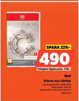 Power Spel Erövra nya världar erbjuda