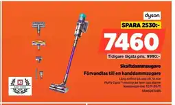 Power Dyson skaftdammsugare förvandlas till en handdammsugare erbjuda