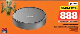 Power Point robotdammsugare automatisk och punktstädning erbjuda