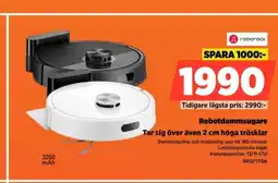 Power Roborock Robotdammsugare Tar sig över även höga trösklar erbjuda