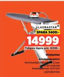 Power LAURASTAR Stryksystem Avkalkningssystem erbjuda